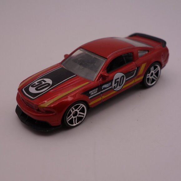 2011 Mattel 1186 MJ,I,NL Hot Wheels 112 Ford Mustang Boss 302 Laguna Seca - Picture 4 of 16